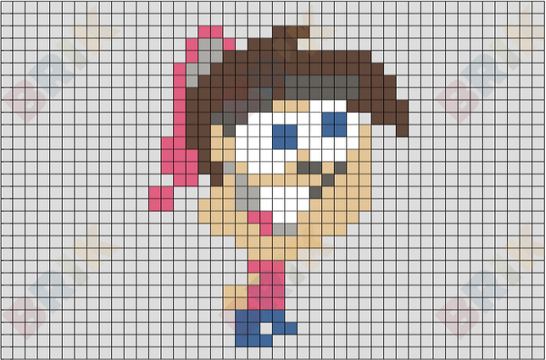 Timmy Turner Pixel Art