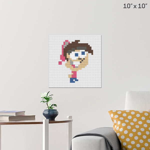 Timmy Turner Brick Poster