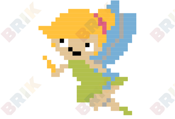 Tinkerbell Pixel Art