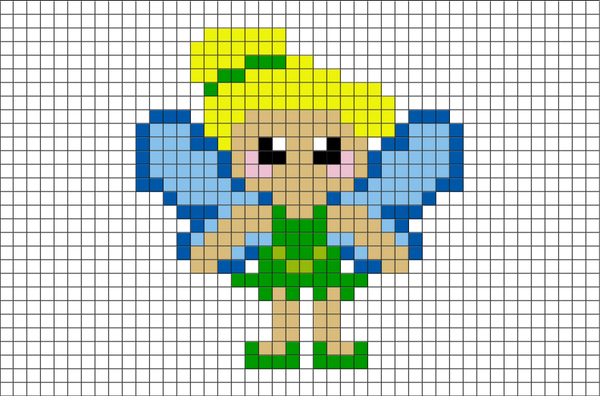 Tinkerbell Pixel Art