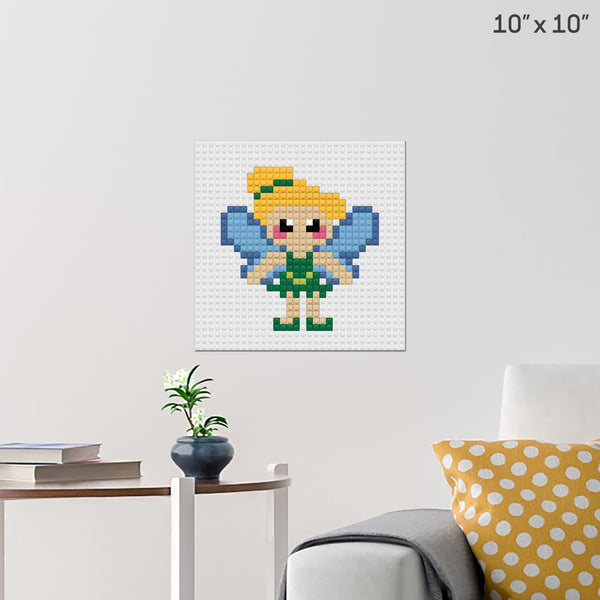 Tinkerbell Brick Poster