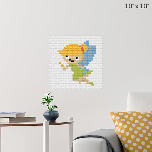 Tinkerbell Brick Poster