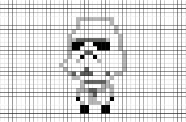 Tiny Death Star Storm Trooper