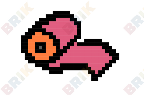 Tissue Paper Pixel Art
