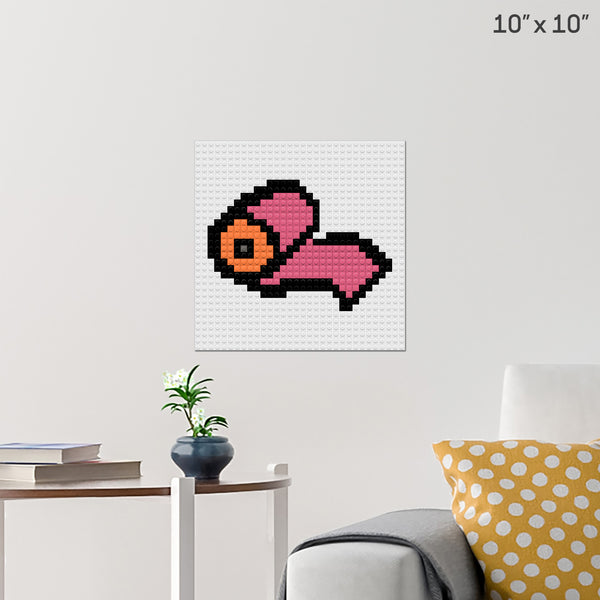 Tissue Paper Brick Poster