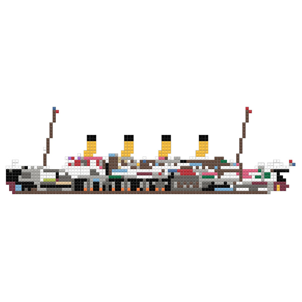 Titanic Cross Section