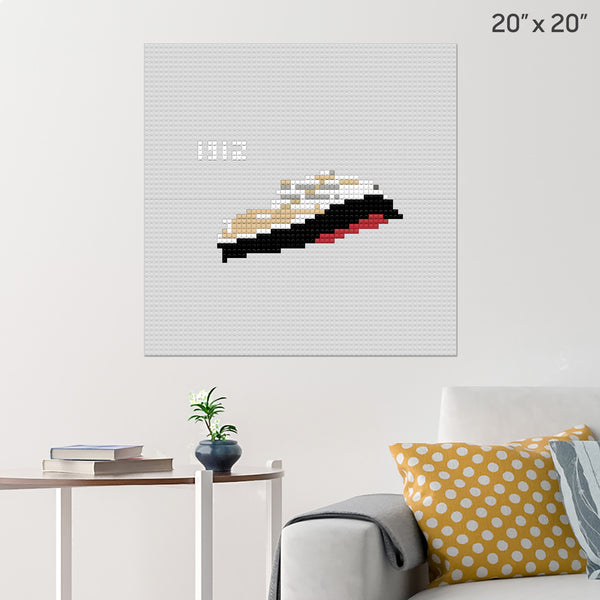 titanic wreck in 1912 Brick Poster