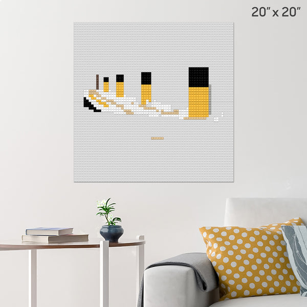 TitanicSinking Brick Poster