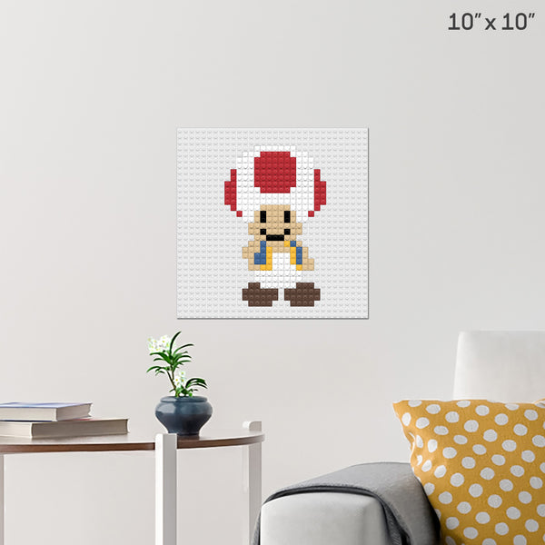 Toad Brick Poster