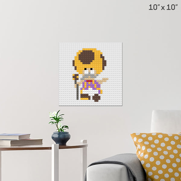 Toadsworth Brick Poster