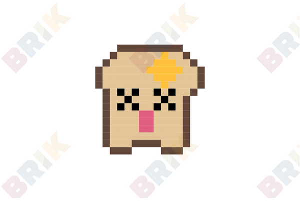 Toast Pixel Art