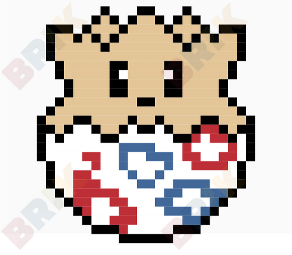 Togepi Pixel Art
