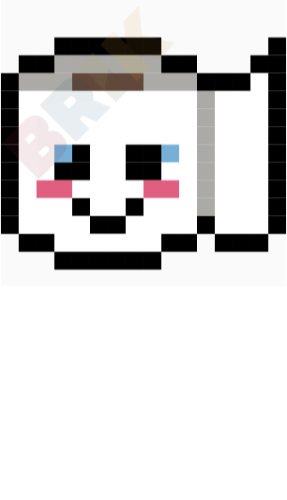 Toilet Paper Pixel Art