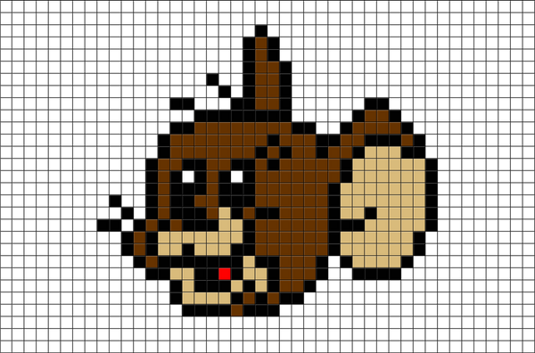 Tom and Jerry Pixel Art