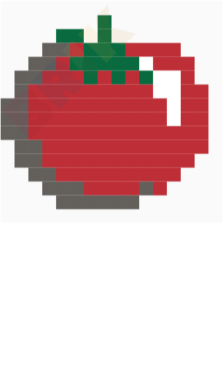 Tomato Pixel Art
