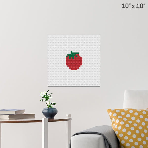 Tomato Brick Poster