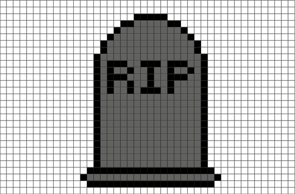 Tombstone Pixel Art