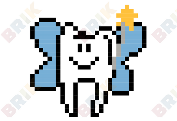 Tooth Fairy Pixel Art