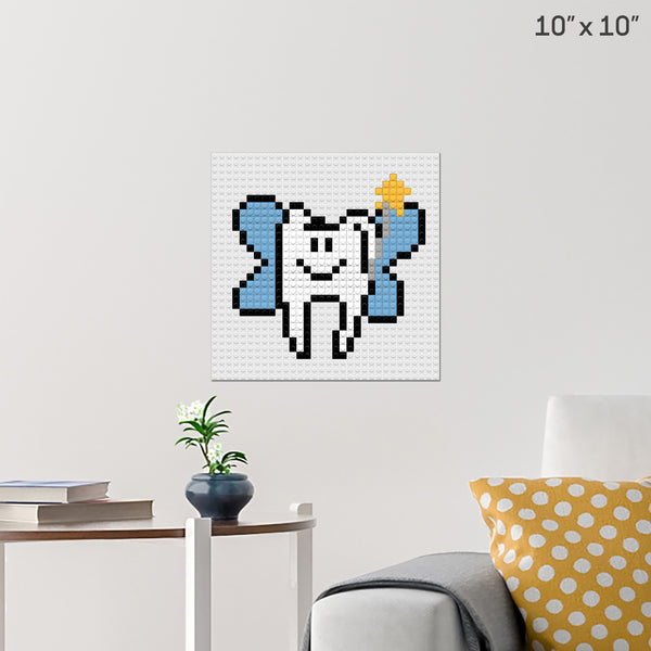 Tooth Fairy Brick Poster