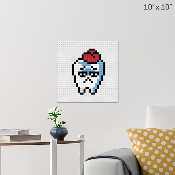 Toothache Day Brick Poster
