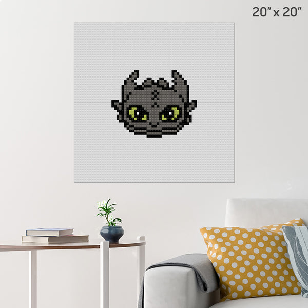Toothless Brick Poster