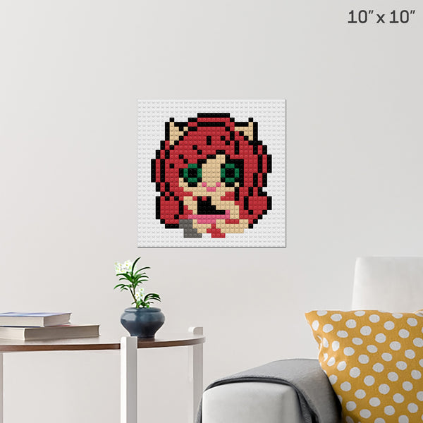 Toralei Stripe Brick Poster