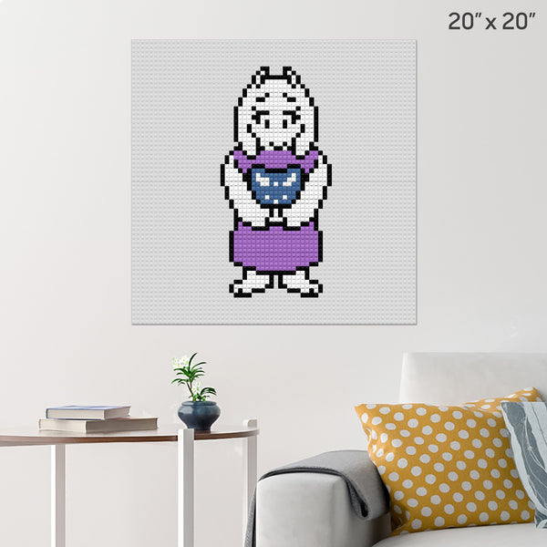 Toriel Brick Poster