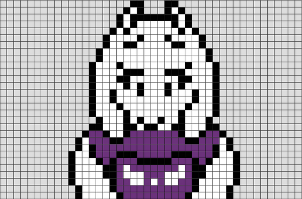Toriel Undertale Pixel Art