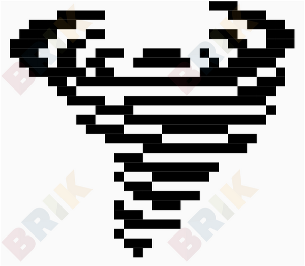 Tornado Pixel Art