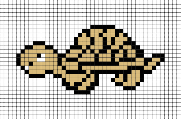 Tortoise Pixel Art