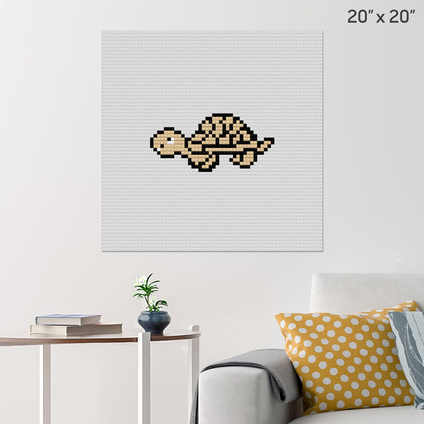 Tortoise Brick Poster