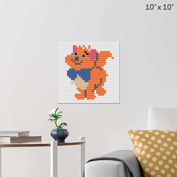 Toulouse Brick Poster