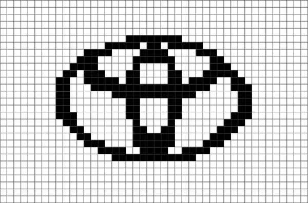 Toyota Pixel Art