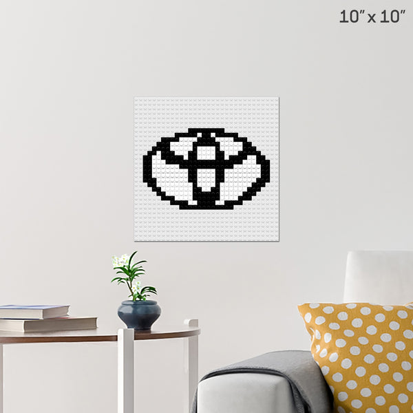 Toyota Brick Poster