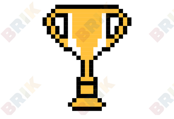 Trophy Pixel Art
