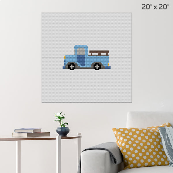 Truck Brick Poster