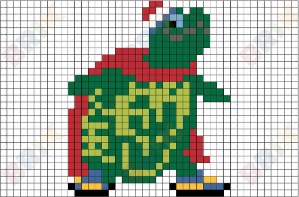 Tuck Pixel Art
