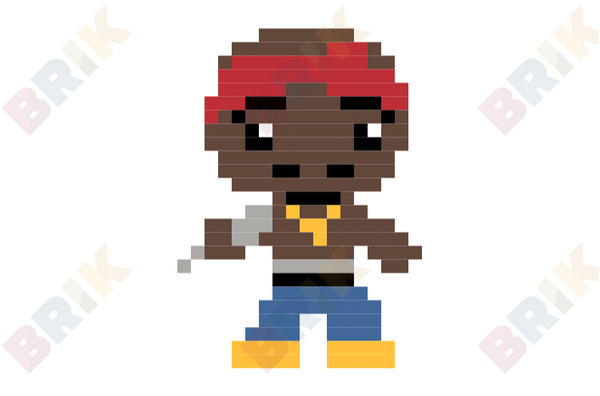 Tupac Pixel Art
