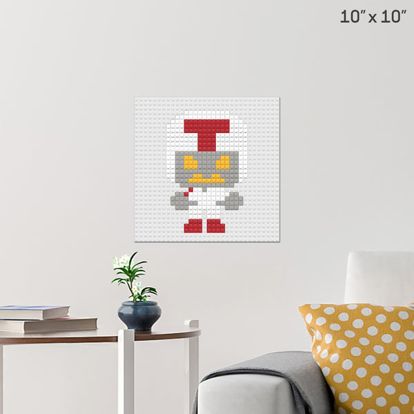 Turbo Brick Poster