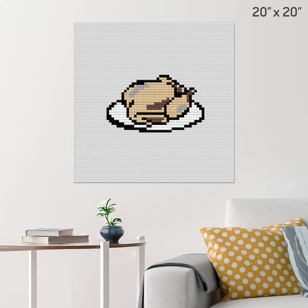 Turkey Lovers Month Brick Poster