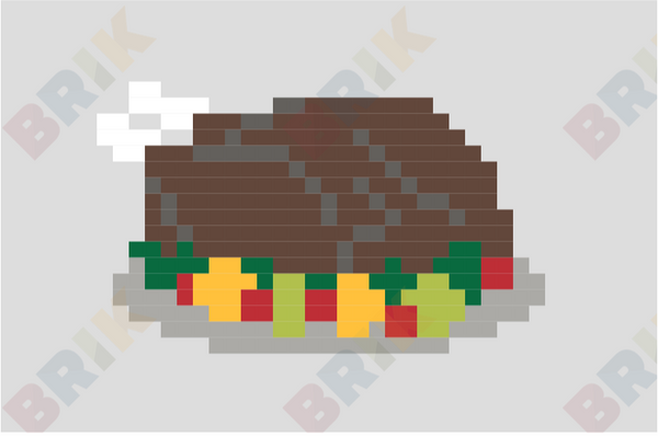 Turkey Pixel Art