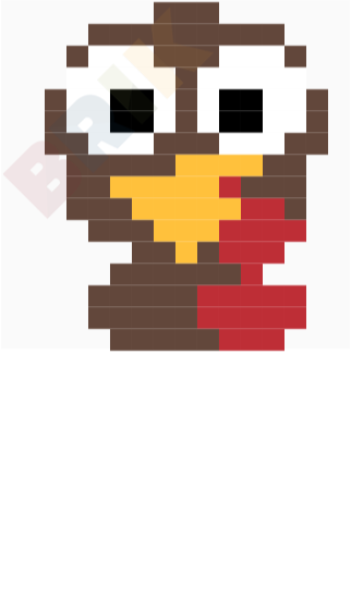 Turkey Pixel Art