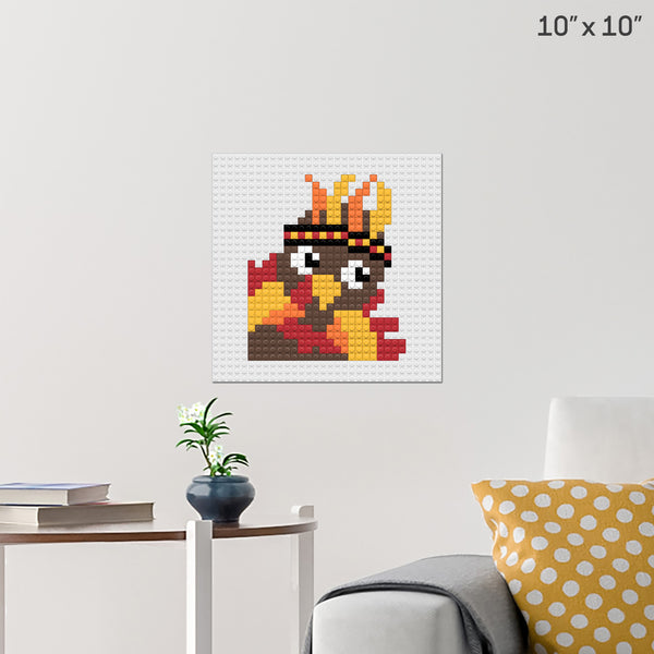 Turkey Brick Poster