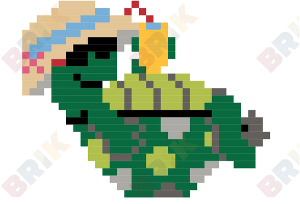 Turtle Pixel Art