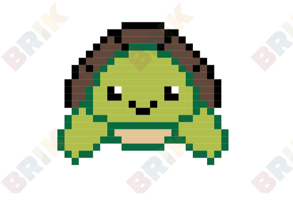 Turtle Pixel Art