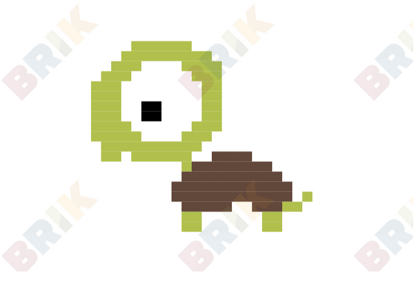Turtle Pixel Art