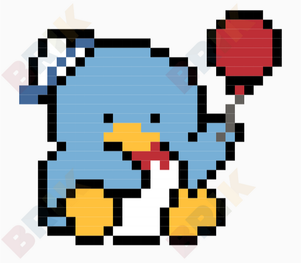 Tuxedosam Pixel Art