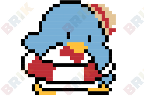 Tuxedosam Pixel Art