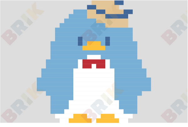Tuxedosam Pixel Art