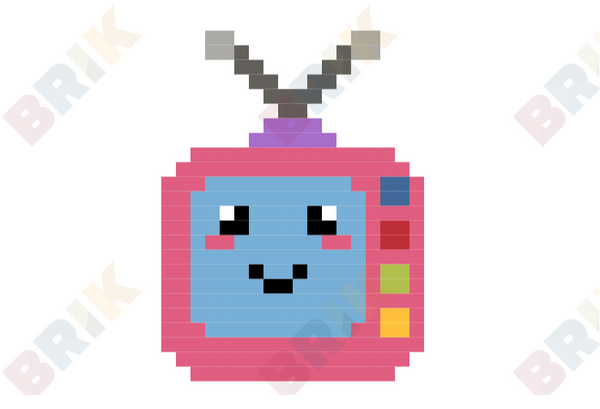 TV Pixel Art